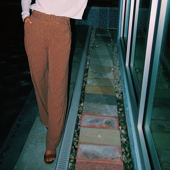 Forever 21 Pants - Forever 21 Striped Pants: Size M